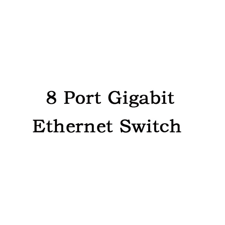 Switch Ethernet Gigabit de 8 portas